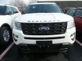 2017 White Platinum Ford Explorer Sport 4WD  photo #2