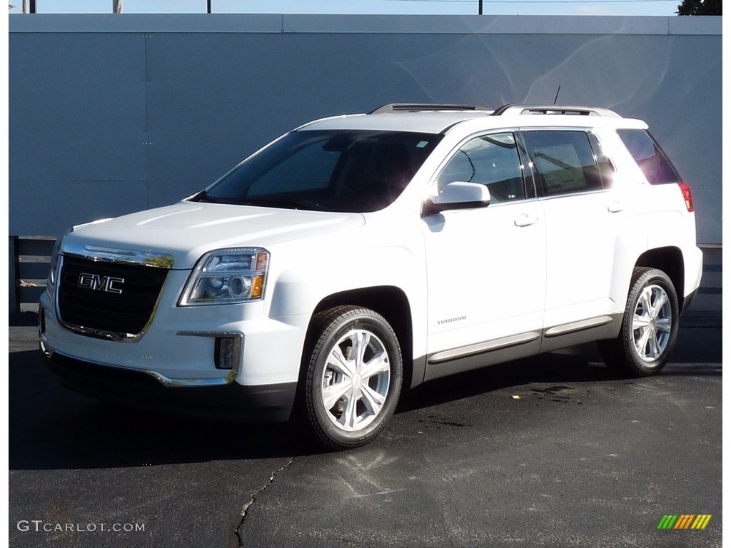 2017 Terrain SLE AWD - Summit White / Jet Black photo #1