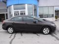 Kona Coffee Metallic - Civic LX Sedan Photo No. 2