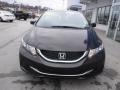 Kona Coffee Metallic - Civic LX Sedan Photo No. 4