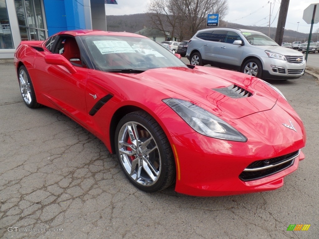 2017 Corvette Stingray Coupe - Torch Red / Adrenaline Red photo #4