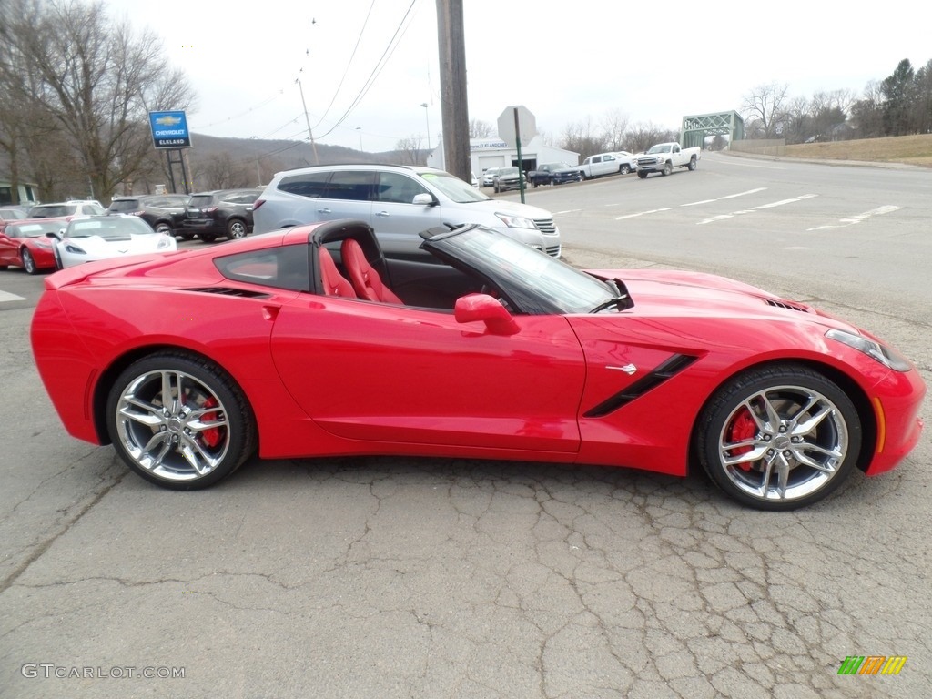 2017 Corvette Stingray Coupe - Torch Red / Adrenaline Red photo #5
