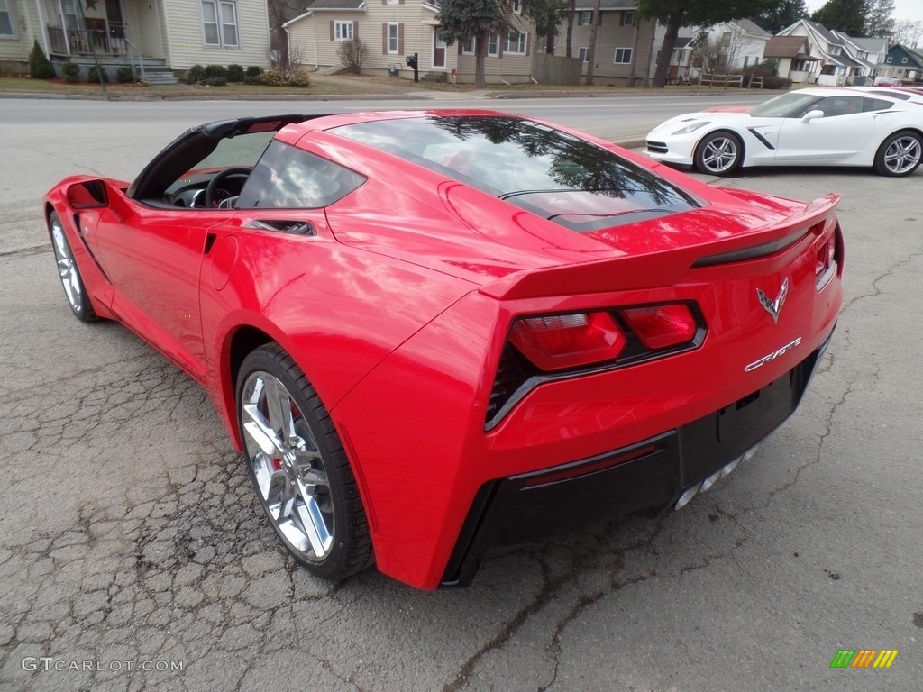 2017 Corvette Stingray Coupe - Torch Red / Adrenaline Red photo #8