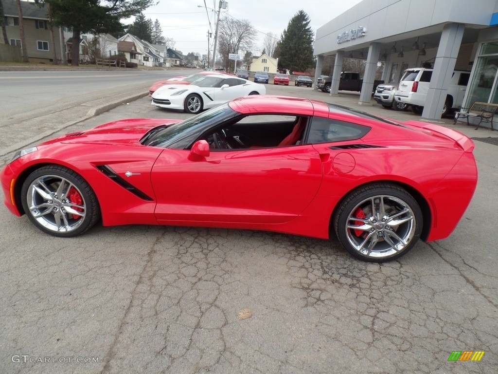 2017 Corvette Stingray Coupe - Torch Red / Adrenaline Red photo #10