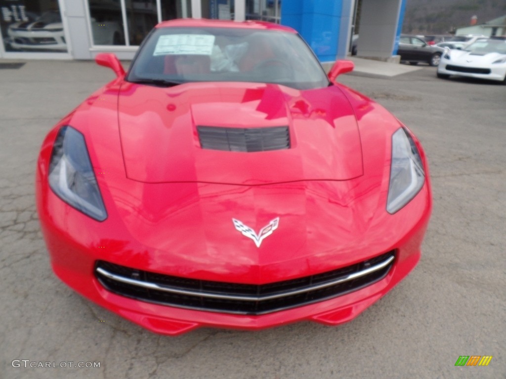 2017 Corvette Stingray Coupe - Torch Red / Adrenaline Red photo #12