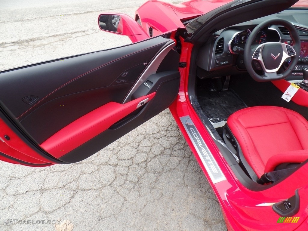 2017 Corvette Stingray Coupe - Torch Red / Adrenaline Red photo #16