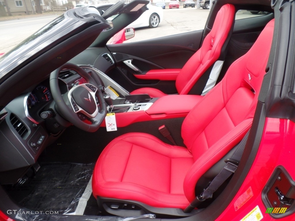 2017 Corvette Stingray Coupe - Torch Red / Adrenaline Red photo #19