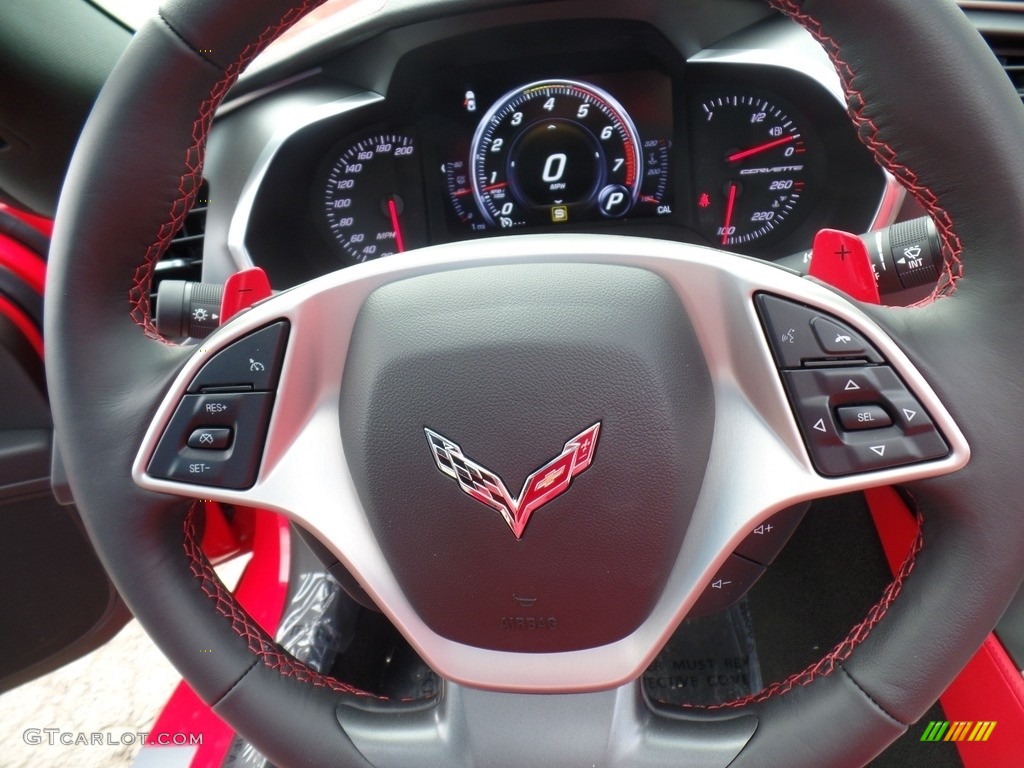 2017 Corvette Stingray Coupe - Torch Red / Adrenaline Red photo #22