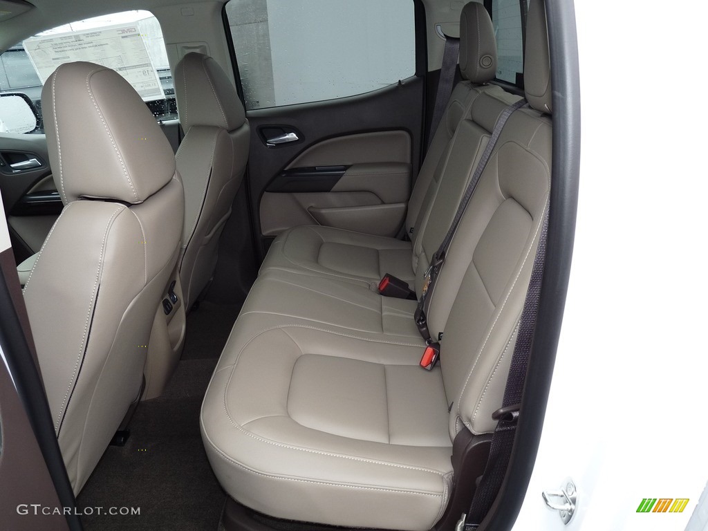 2017 GMC Canyon SLT Crew Cab 4x4 Rear Seat Photo #118855535