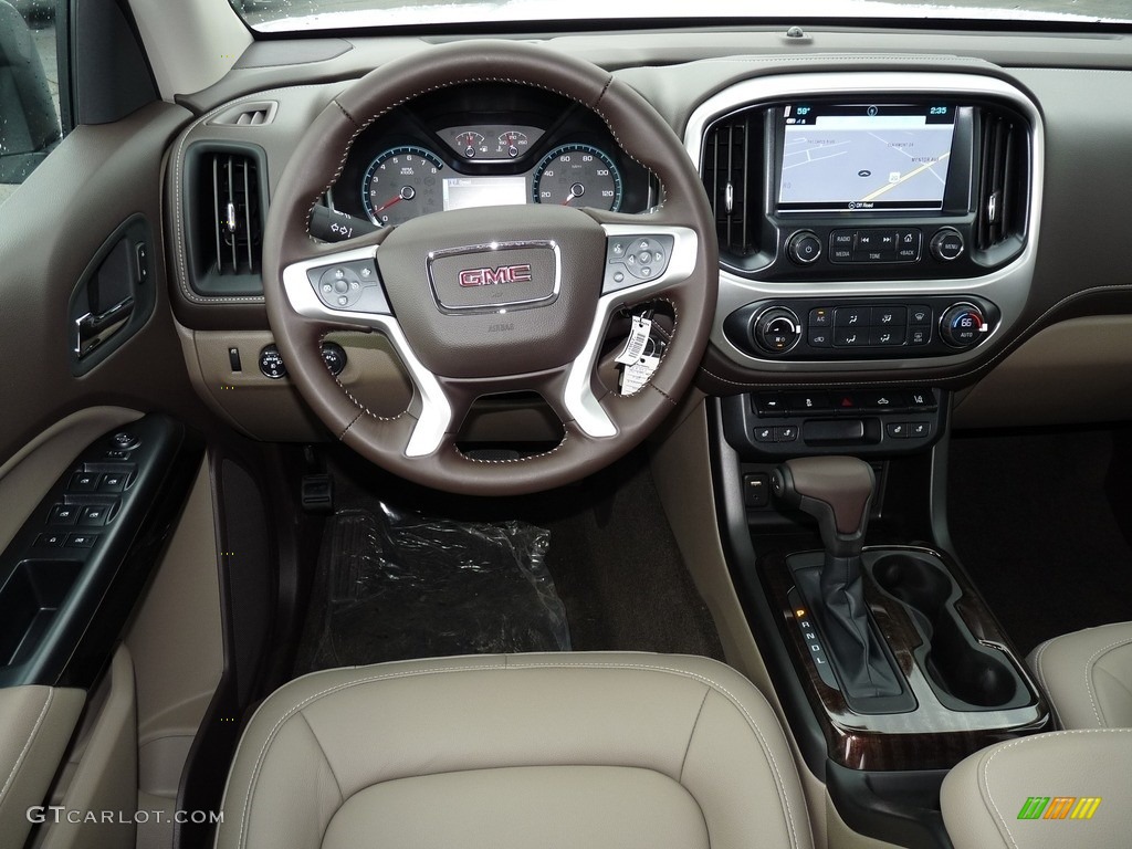 2017 GMC Canyon SLT Crew Cab 4x4 Cocoa/­Dune Dashboard Photo #118855565