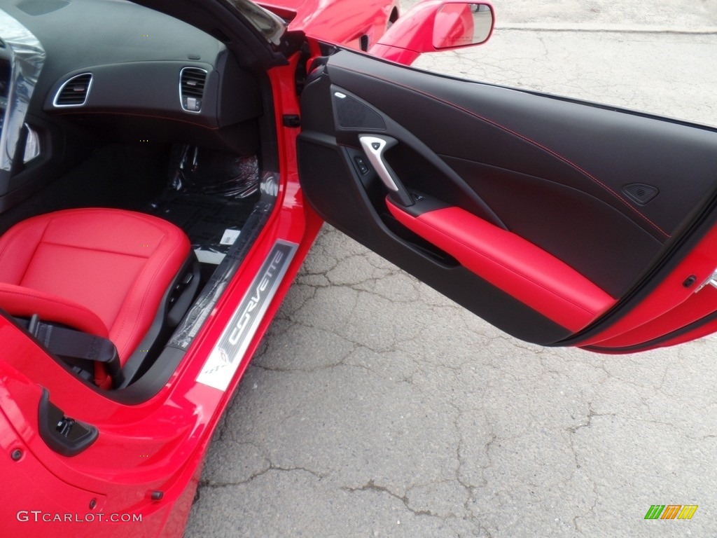 2017 Corvette Stingray Coupe - Torch Red / Adrenaline Red photo #41