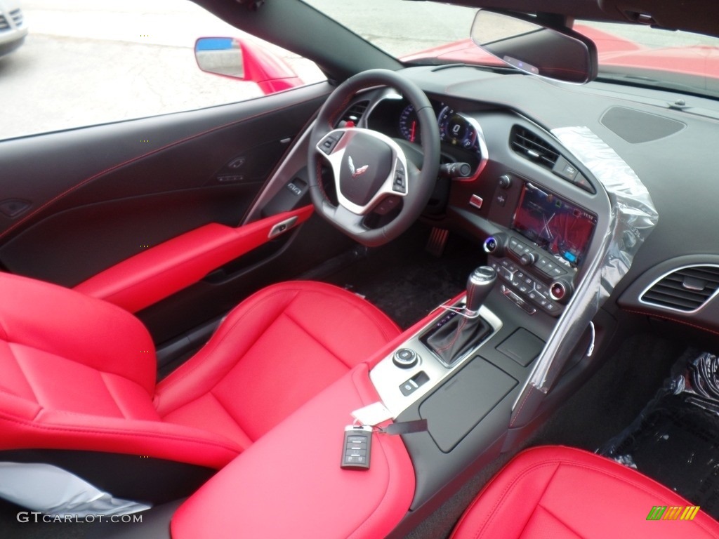 2017 Corvette Stingray Coupe - Torch Red / Adrenaline Red photo #44