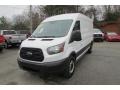 Oxford White 2015 Ford Transit Van 150 MR Long