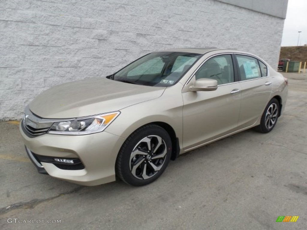 Champagne Frost Pearl 2017 Honda Accord EX-L Sedan Exterior Photo #118856267