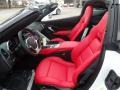 Adrenaline Red Front Seat Photo for 2017 Chevrolet Corvette #118856504