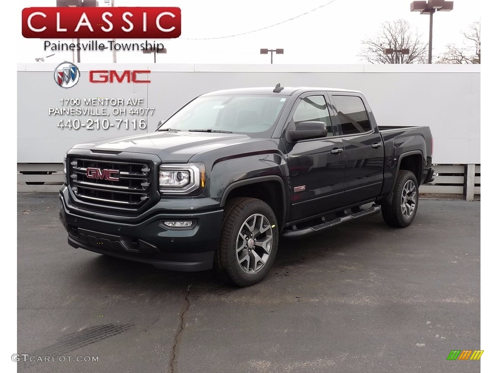 2017 Sierra 1500 SLT Crew Cab 4WD - Dark Slate Metallic / Jet Black photo #1