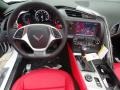Adrenaline Red 2017 Chevrolet Corvette Stingray Coupe Dashboard