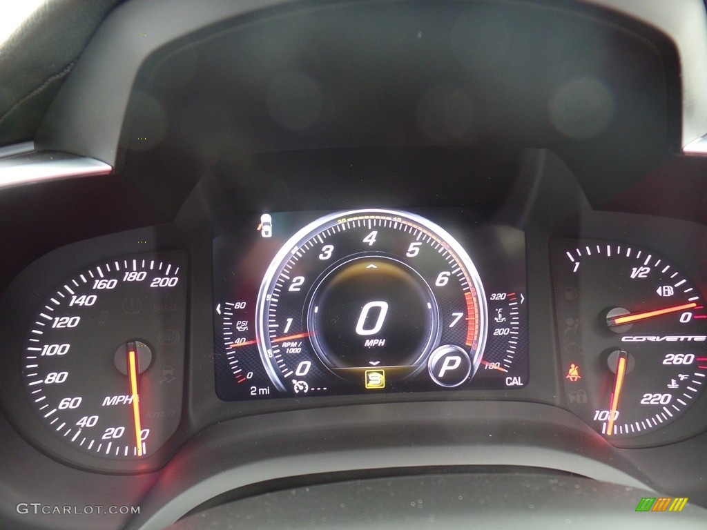 2017 Chevrolet Corvette Stingray Coupe Gauges Photo #118856682