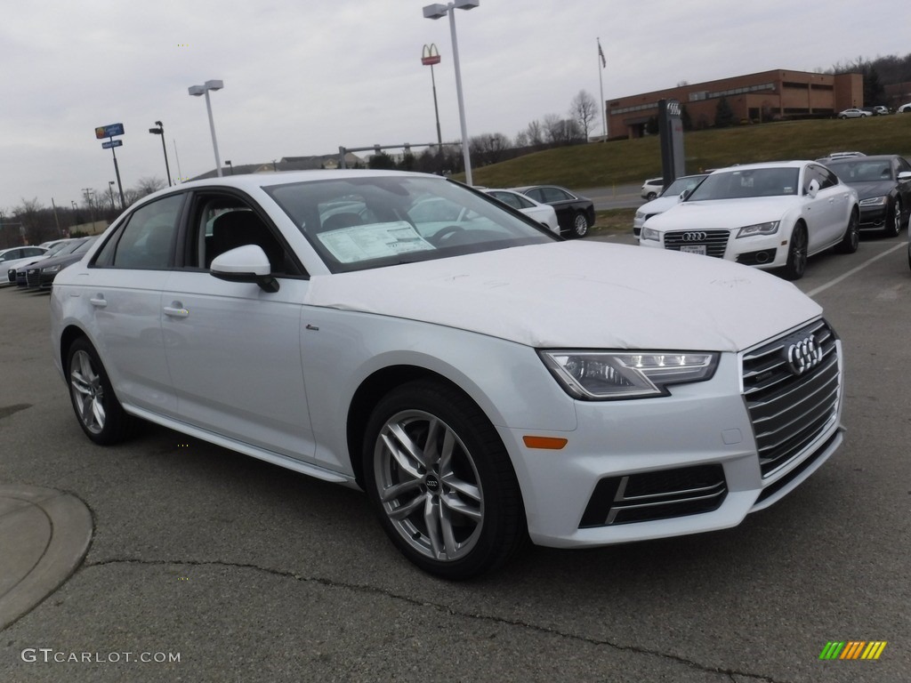 Glacier White Metallic 2017 Audi A4 2.0T Premium quattro Exterior Photo #118856747