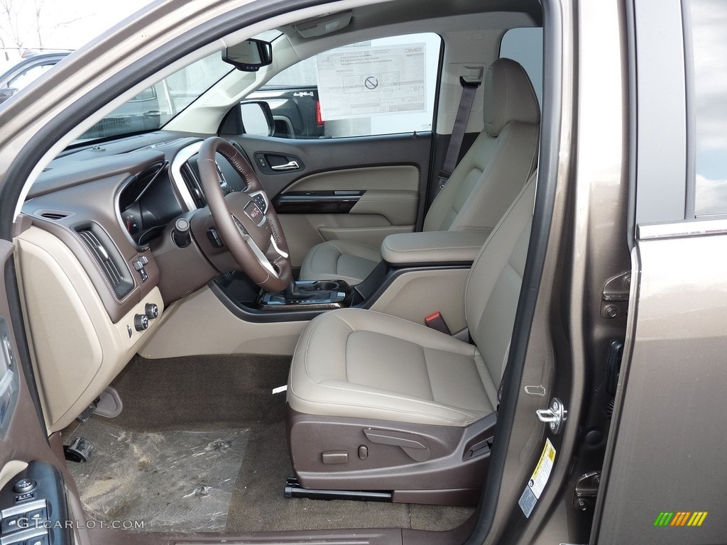 Cocoa/­Dune Interior 2017 GMC Canyon SLT Crew Cab 4x4 Photo #118856852