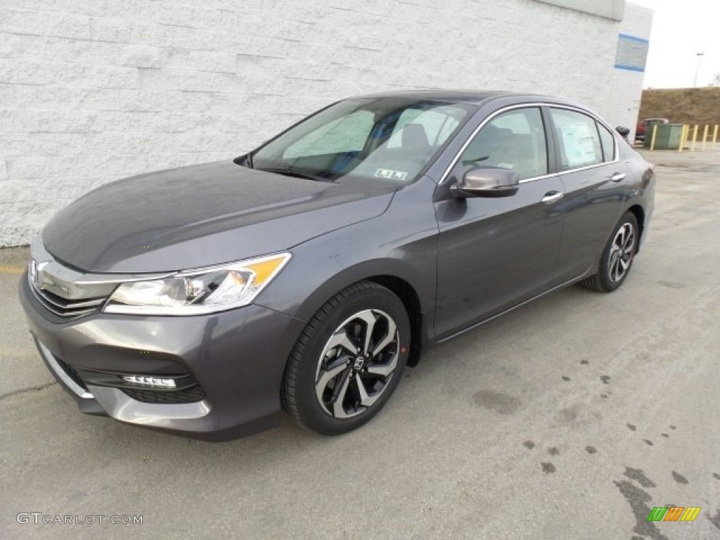 Modern Steel Metallic 2017 Honda Accord EX Sedan Exterior Photo #118857068