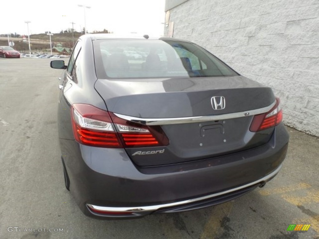 2017 Accord EX Sedan - Modern Steel Metallic / Black photo #7