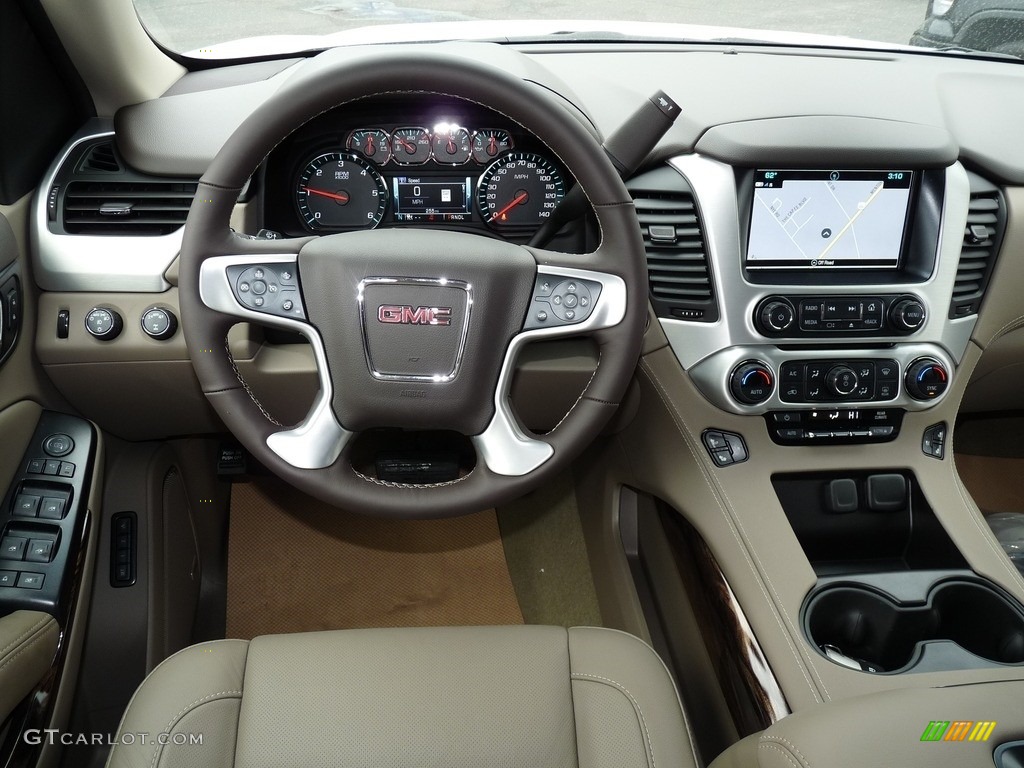 2017 GMC Yukon SLT 4WD Cocoa/Dune Dashboard Photo #118857143