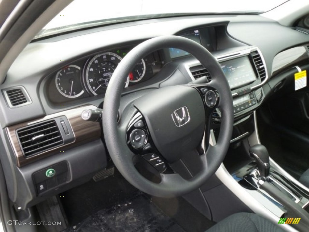 2017 Accord EX Sedan - Modern Steel Metallic / Black photo #9