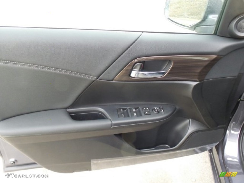 2017 Accord EX Sedan - Modern Steel Metallic / Black photo #14