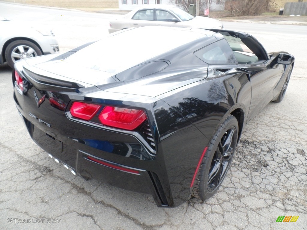 2017 Corvette Stingray Coupe - Black / Jet Black photo #8