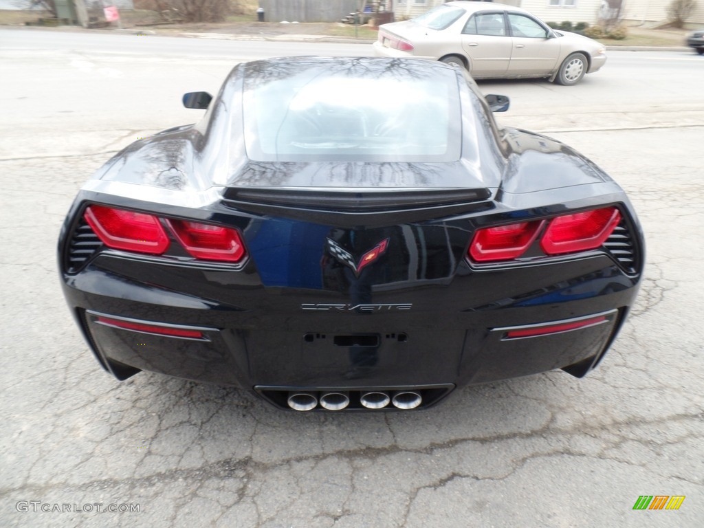 2017 Corvette Stingray Coupe - Black / Jet Black photo #9