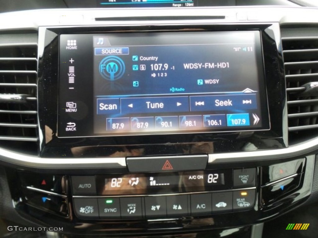 2017 Accord EX Sedan - Modern Steel Metallic / Black photo #26