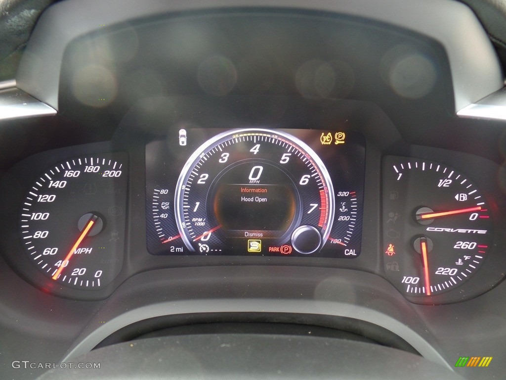 2017 Chevrolet Corvette Stingray Coupe Gauges Photo #118857829