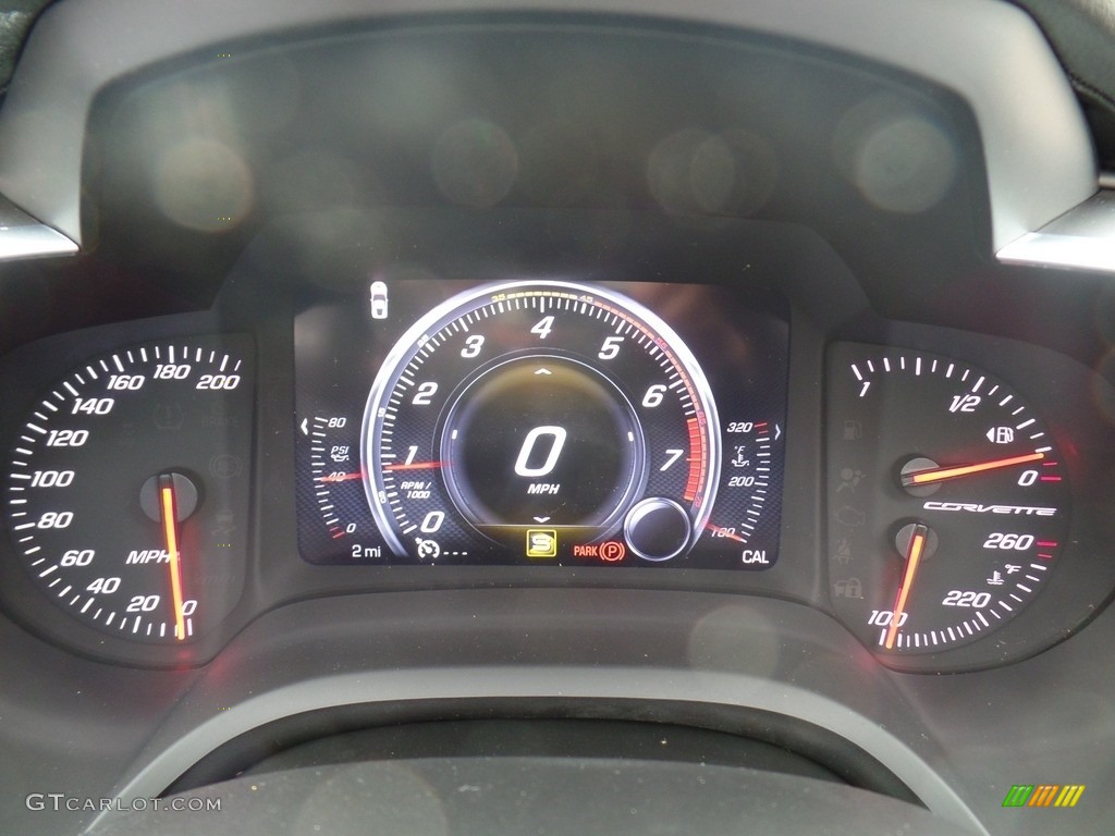 2017 Chevrolet Corvette Stingray Coupe Gauges Photo #118857851