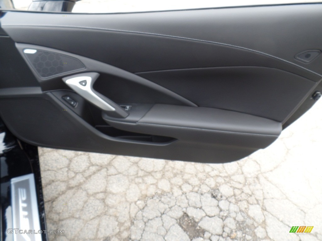 2017 Corvette Stingray Coupe - Black / Jet Black photo #34