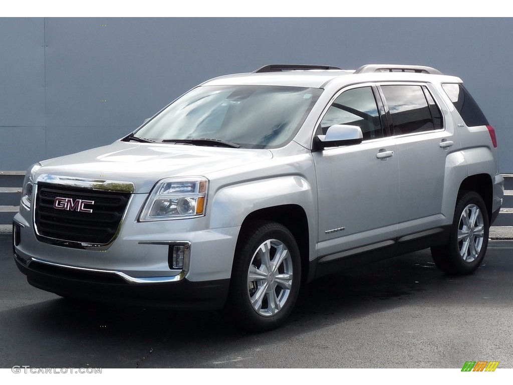 Quicksilver Metallic 2017 GMC Terrain SLE AWD Exterior Photo #118858187