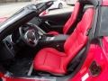 Adrenaline Red Front Seat Photo for 2017 Chevrolet Corvette #118858700