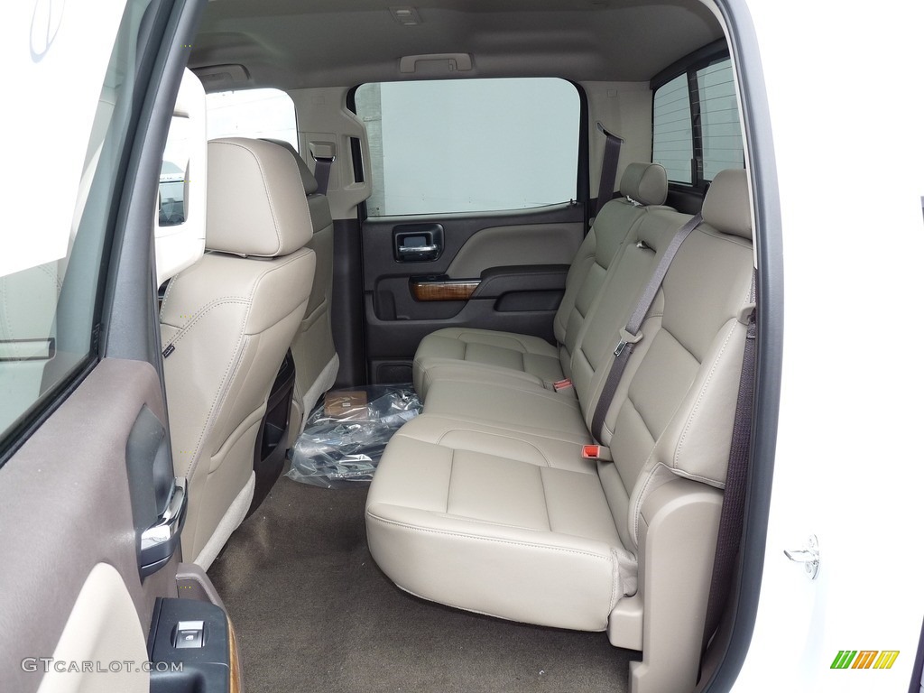 2017 GMC Sierra 1500 SLT Crew Cab 4WD Rear Seat Photo #118859843