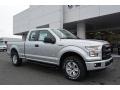 2017 Ingot Silver Ford F150 XLT SuperCab 4x4  photo #1