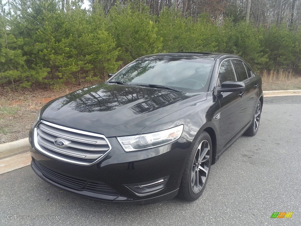 2014 Taurus SEL - Tuxedo Black / Charcoal Black photo #2