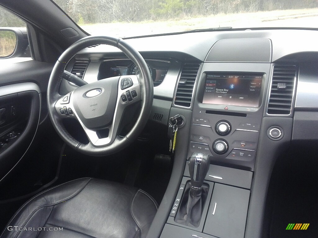 2014 Taurus SEL - Tuxedo Black / Charcoal Black photo #14