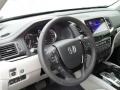 Gray 2017 Honda Pilot Touring AWD Dashboard