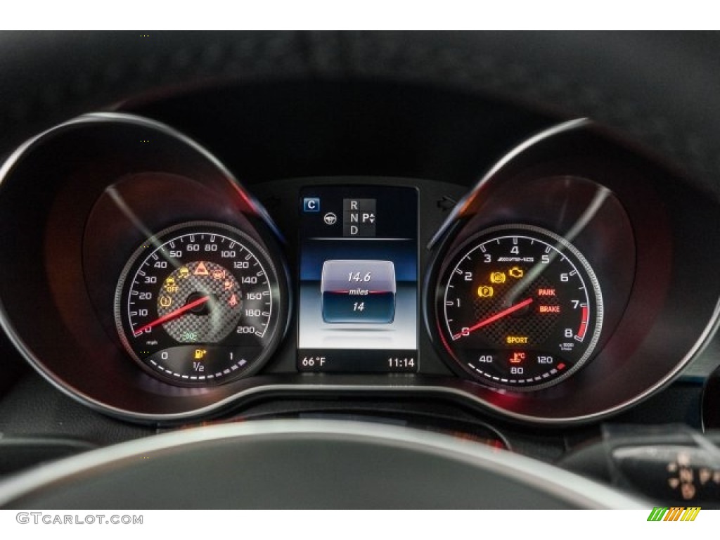 2017 Mercedes-Benz C 63 AMG Coupe Gauges Photo #118863251