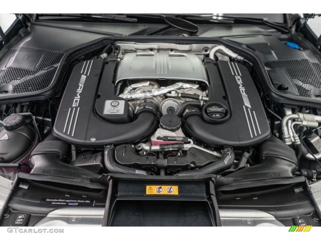 2017 Mercedes-Benz C 63 AMG Coupe 4.0 Liter AMG DI biturbo DOHC 32-Valve VVT V8 Engine Photo #118863281