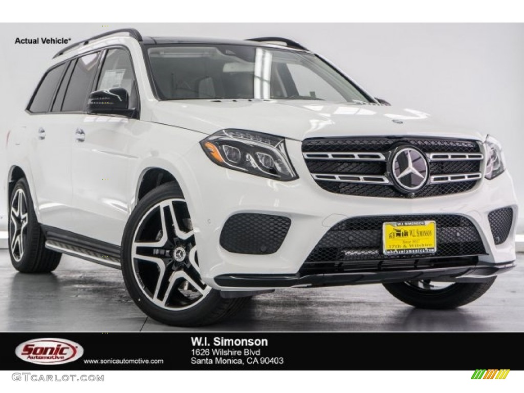 2017 GLS 550 4Matic - Polar White / designo Espresso Brown Exclusive photo #1