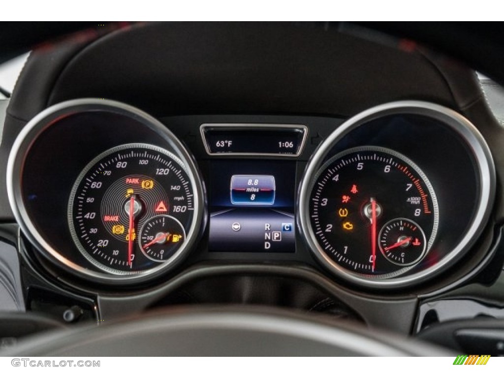 2017 Mercedes-Benz GLS 550 4Matic Gauges Photo #118863635