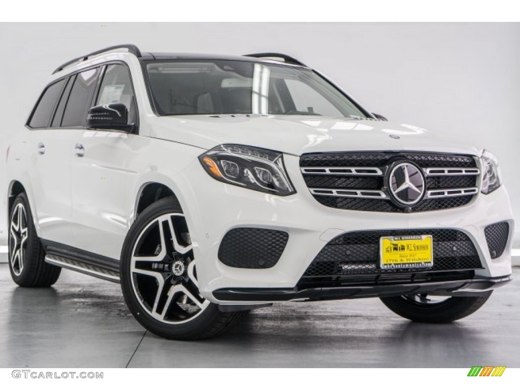 Polar White 2017 Mercedes-Benz GLS 550 4Matic Exterior Photo #118863719