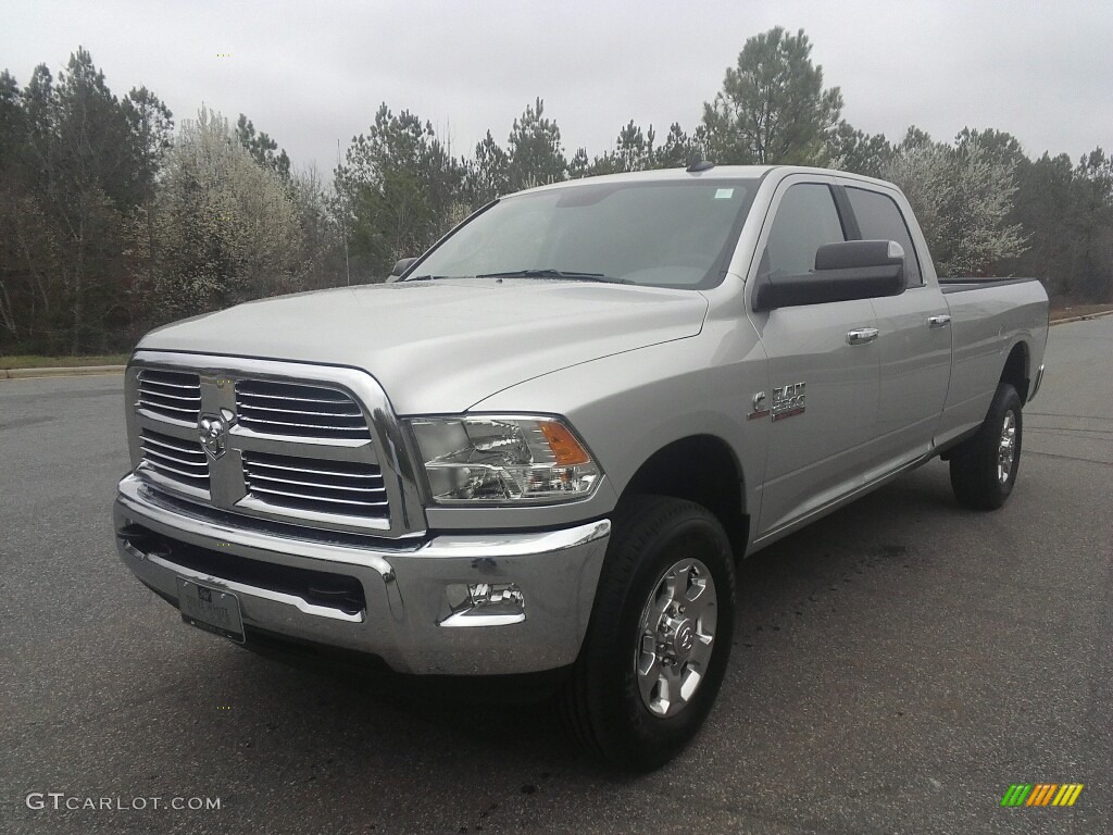 Bright Silver Metallic 2017 Ram 2500 Big Horn Crew Cab 4x4 Exterior Photo #118863923