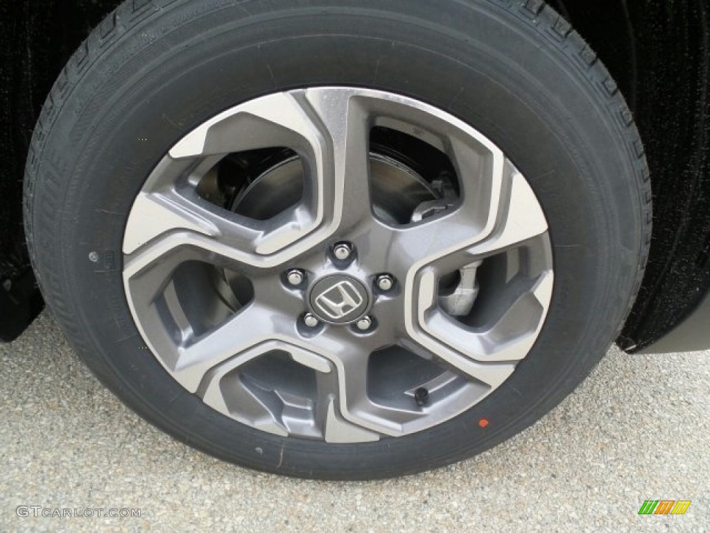 2017 CR-V EX-L AWD - Gunmetal Metallic / Gray photo #3