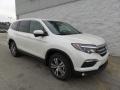 White Diamond Pearl 2017 Honda Pilot EX-L AWD Exterior